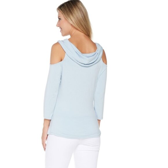 New Lisa Rinna Collection Off-the- Shoulder Knit Top | Size 3X - Picture 2 of 9